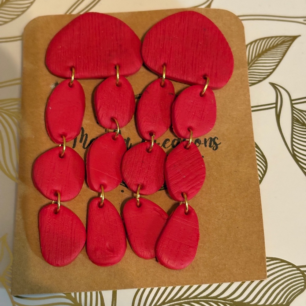 Small Batch Handmade Polymer Clay Earrings